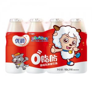 優(yōu)潤原味乳酸菌飲品160mlX4