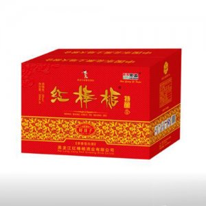 紅棒槌牌純糧特釀白酒[好日子] 38度箱裝