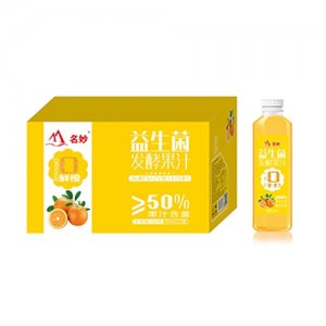 名妙益生菌鮮橙發(fā)酵果汁460mlx15瓶
