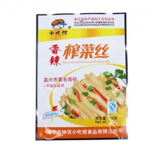 小吃佬香辣榨菜絲118g
