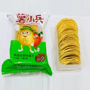薯片小兵韓國(guó)泡菜味計(jì)量稱重