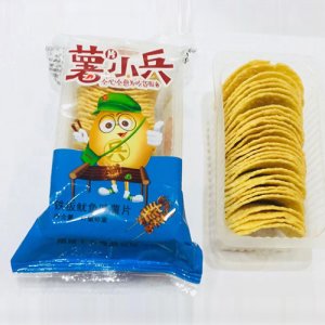 薯片小兵鐵板魷魚味計量稱重