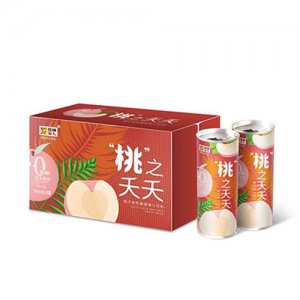 蓉城家人桃子味乳酸菌果汁飲料240ml×24罐