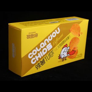 可蘭朵火雞咖喱味辣薯片168g