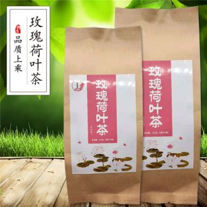 漢方佑康玫瑰荷葉茶 150g