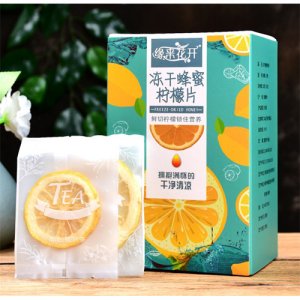 緣來(lái)花開凍干蜂蜜檸檬片盒裝