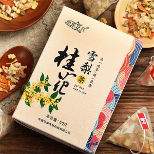 緣來(lái)花開桂花雪梨茶60g