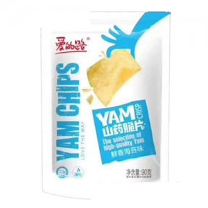 愛的路山藥脆片鮮香海苔味90克