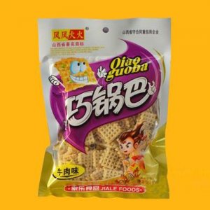 風(fēng)風(fēng)火火巧鍋巴牛肉味100g