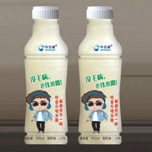 今日泉沒毛病老鐵米露450ml