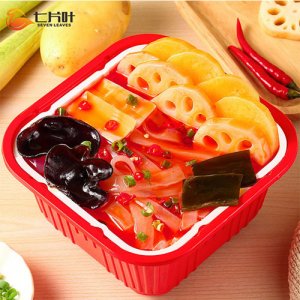 七片葉自熱素火鍋盒裝