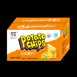 朋佳佳玲瓏薯片麥香雞味箱裝