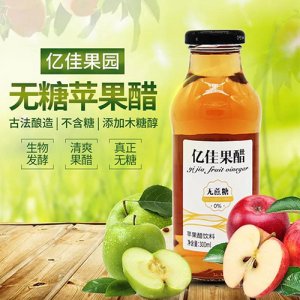 億佳果園無糖蘋果醋300ml
