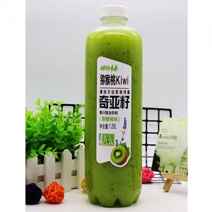 擁抱青春奇亞籽獼猴桃果汁復(fù)合飲料1.25L