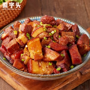 菜字頭快餐料理包紅燒肉180g