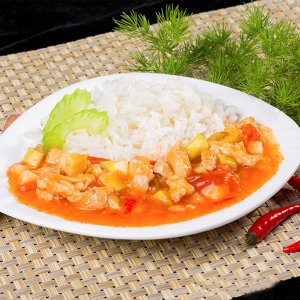 泰祥酸筍雞180g冷凍蓋澆飯料理包