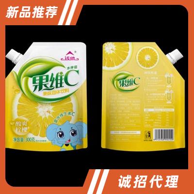 錢(qián)帥果維C果味固體飲料沖飲品代餐辦公室下午茶酸爽檸檬300克