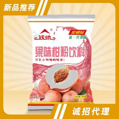 錢(qián)帥濃味柑粉蜜桃莓味果味固體飲料沖飲品代餐辦公室下午茶260克