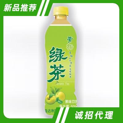 中仸青梅綠茶果味飲料500ml