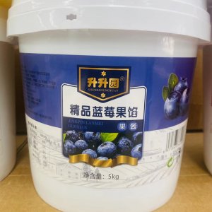 升升園精品藍莓果餡果醬5kg