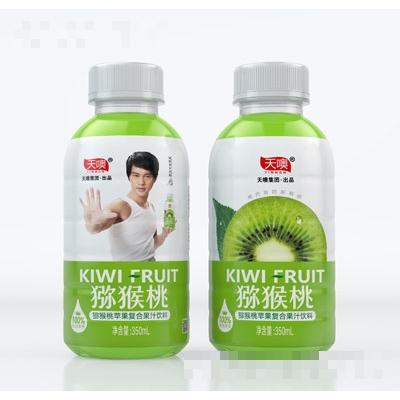 天噢獼猴桃蘋果復(fù)合果汁飲料350ml