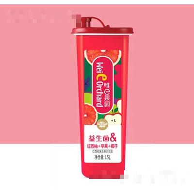唯e果園紅西柚復(fù)合果汁飲料1.5L