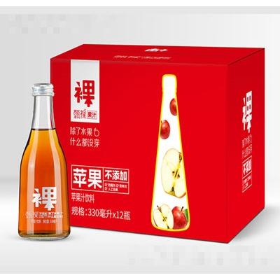 甄裸蘋(píng)果汁飲料330mlX12