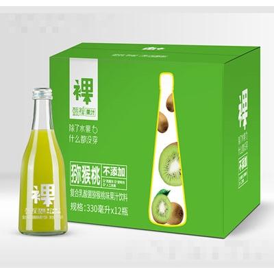 甄裸復(fù)合乳酸菌獼猴桃味果汁飲料330mlX12