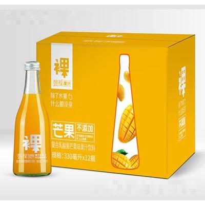 甄裸復(fù)合乳酸菌芒果味果汁飲料330mlX12