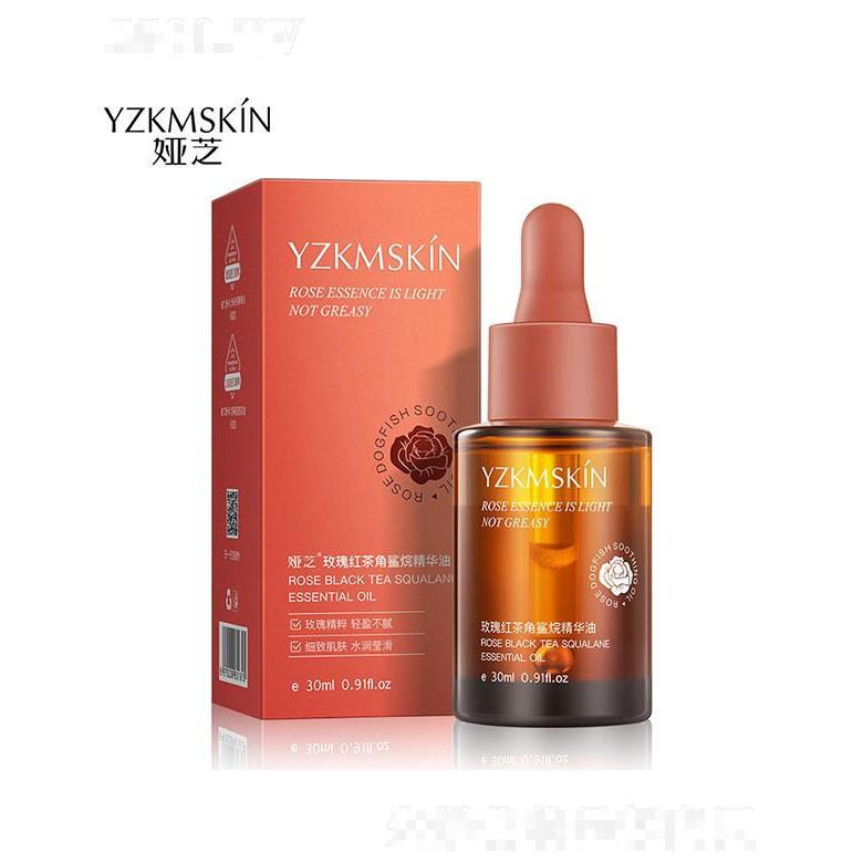 廣州領優(yōu)  婭芝玫瑰紅茶角鯊烷精華油  敏感肌   30ml