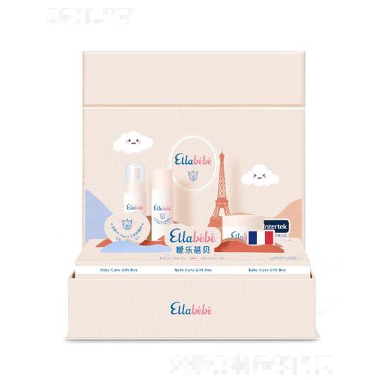 噯樂蓓貝嬰幼兒花蕾奢寵禮盒三件套