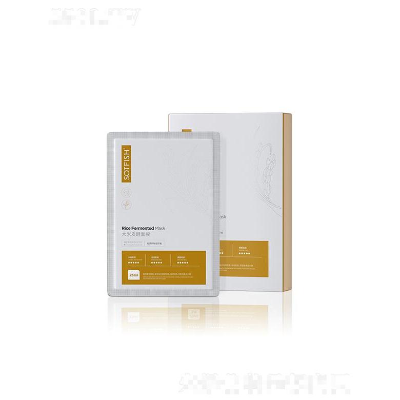 SOTFISH大米發(fā)酵面膜  保濕修護(hù)   25ml