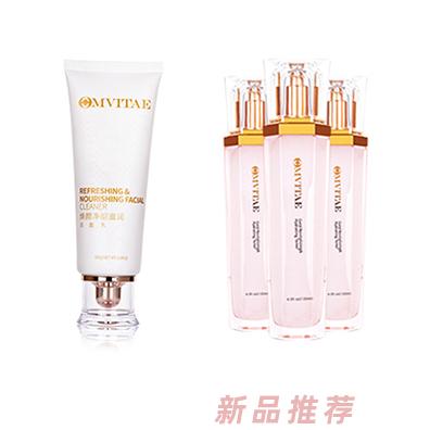 孕可美黃金恒顏系列 安全溫和面部護(hù)理套裝 專業(yè)孕產(chǎn)護(hù)膚用品招商