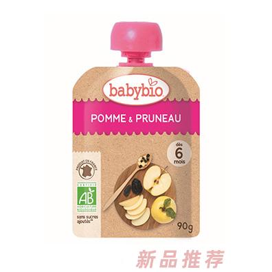 伴寶樂袋裝有機(jī)混合純果泥（蘋果西梅）