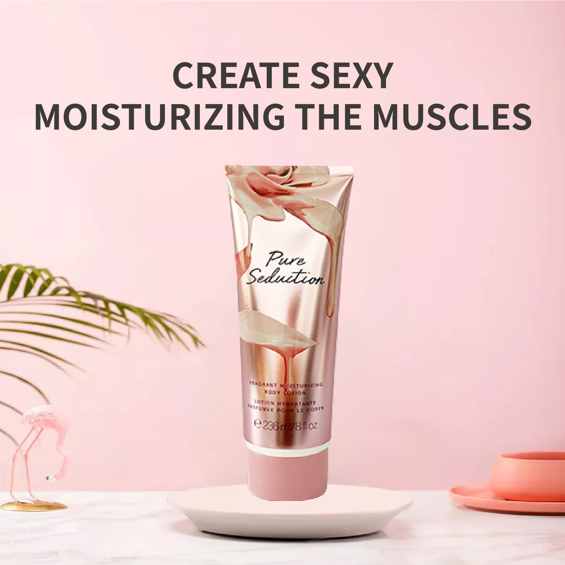 跨境香氛身體乳保濕補(bǔ)水滋潤肌膚不油膩清香持久英文包裝身體乳霜OEM代加工