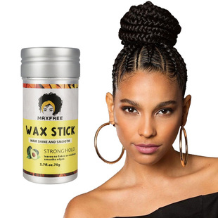 跨境專供 英文版定型發(fā)蠟棒鬢角控制卷發(fā)碎發(fā)整理神器膏造型固定OEM代加工