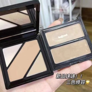 卡佩爾立體塑顏修容盤雙色三色陰影鼻影修飾側(cè)影提亮高光修容一體oem代加工