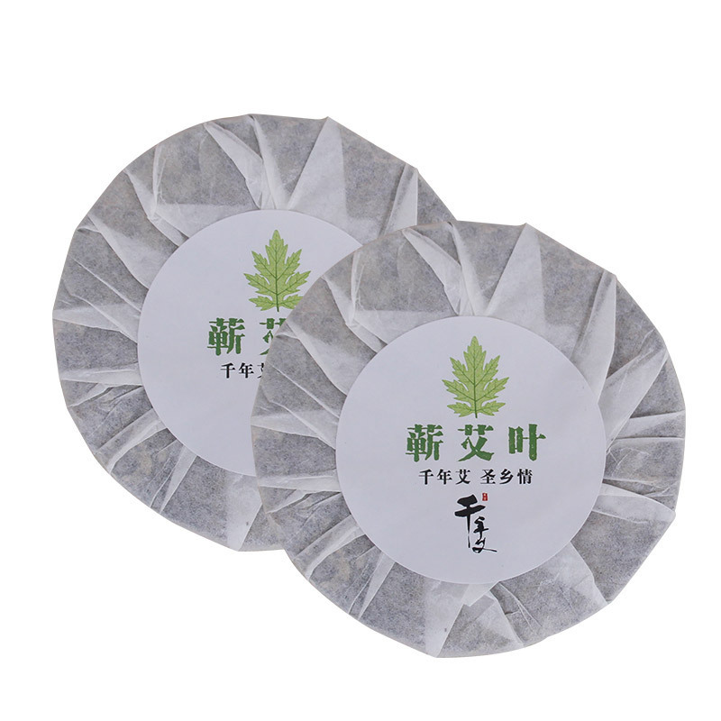 艾葉餅湖北蘄春道地艾草餅沐足泡腳OEM代工廠