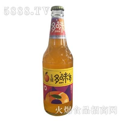 多味樂(lè)甜橙味碳酸飲料（玻璃瓶汽水）OEM代加工