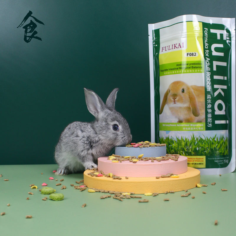 全階果蔬兔糧500g兔子糧食主糧荷蘭豬豚鼠飼養(yǎng)干糧小動物主糧批發(fā)OEM代加工