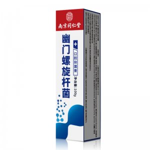 南京同仁堂幽門(mén)螺旋桿菌口腔抑菌膏100g