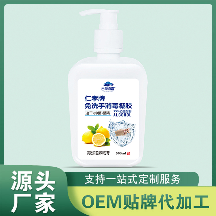 免洗手消毒液500ML廠家供應(yīng)抗菌免洗手消毒液現(xiàn)貨批發(fā)消毒液貼牌