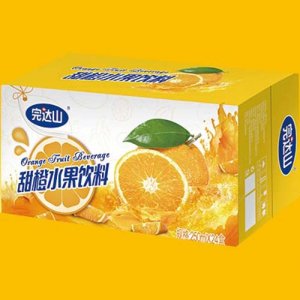 完達(dá)山甜橙水果飲料250mlx24盒