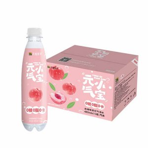 天地精華元?dú)庑殮馓K打氣泡水白桃味