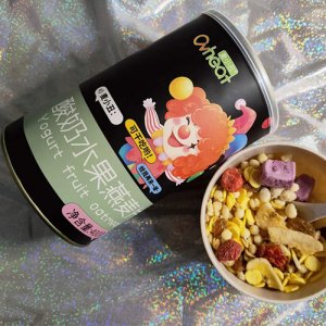 麥小丑酸奶水果燕麥片400g罐裝