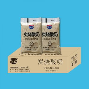 多鮮透明袋炭燒酸奶